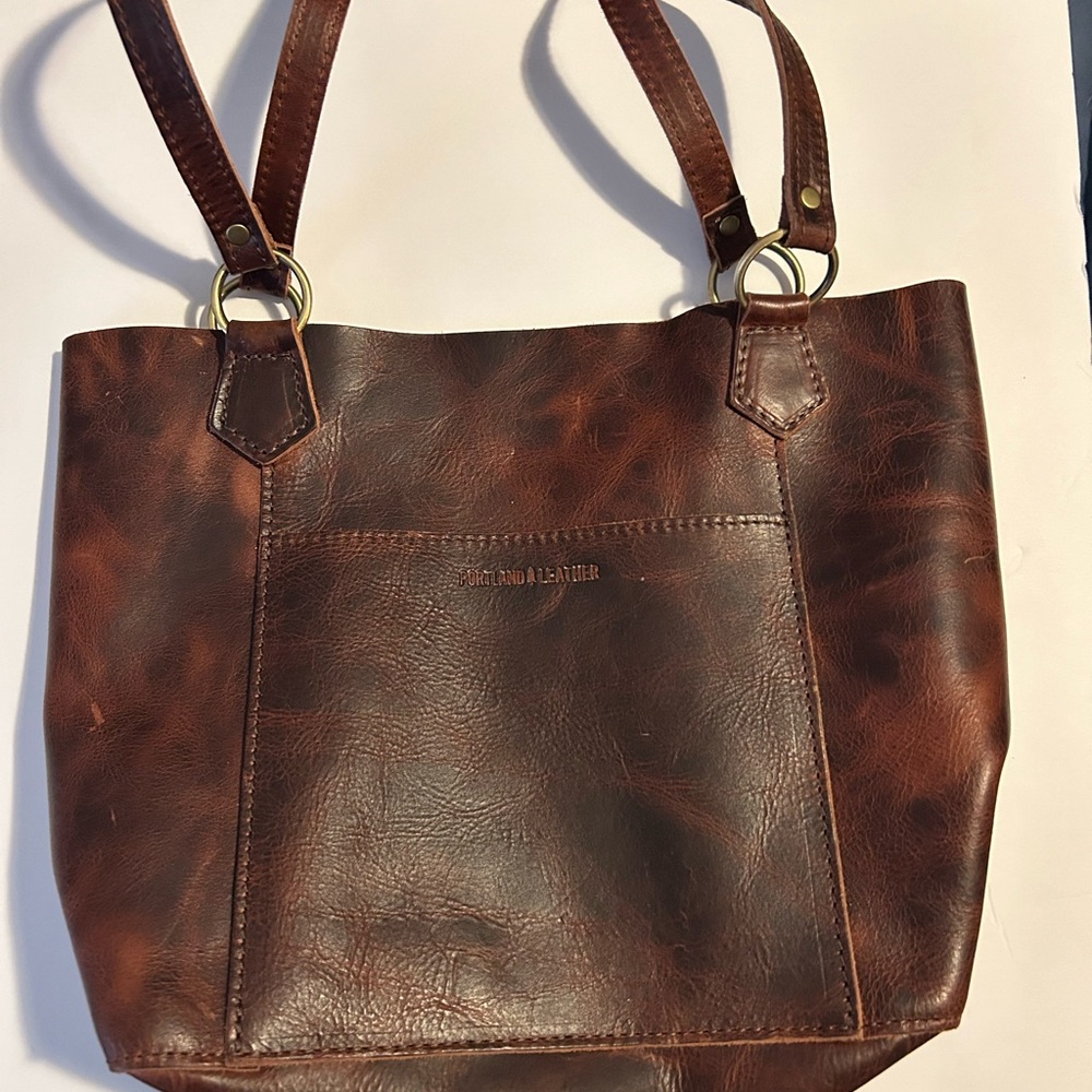 Patricia Nash Brown Leather Tote Bag